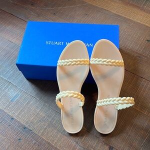 Stuart Weitzman Braida Sawyer Jelly Sandals